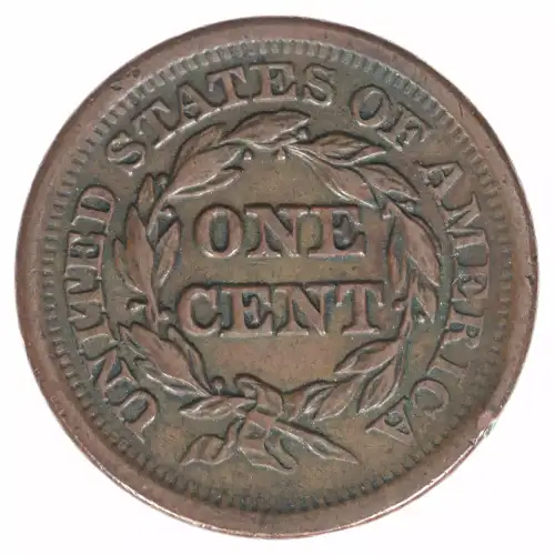Large Cents - Braided Hair Cent (1839-1857) (2)