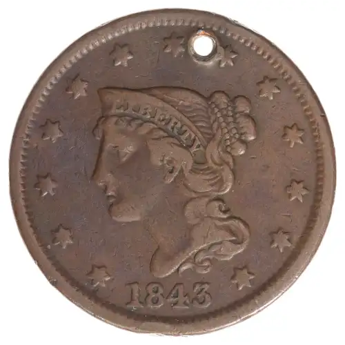 Large Cents - Braided Hair Cent (1839-1857) (2)