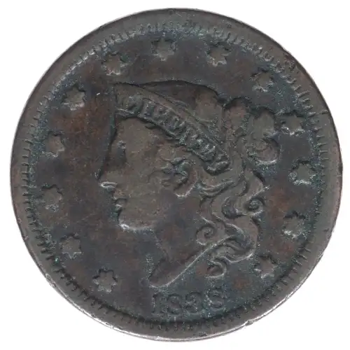 Large Cents - Braided Hair Cent (1839-1857)