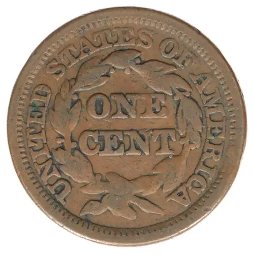 Large Cents - Braided Hair Cent (1839-1857) (2)