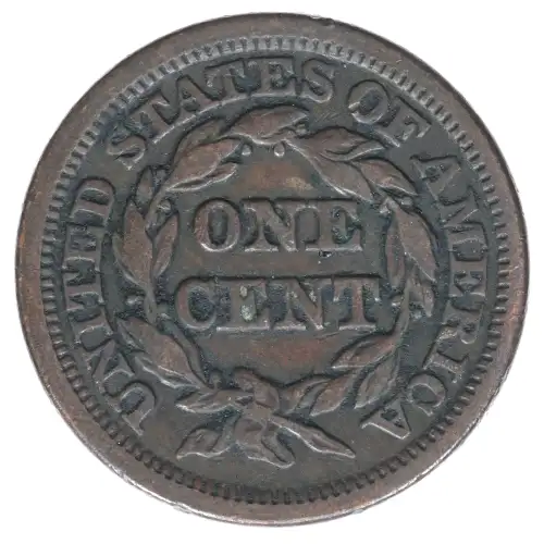 Large Cents - Braided Hair Cent (1839-1857)