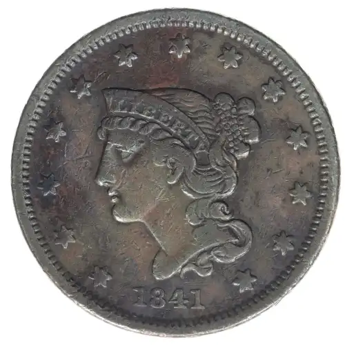 Large Cents - Braided Hair Cent (1839-1857)