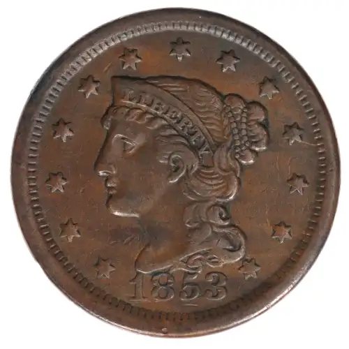 Large Cents - Braided Hair Cent (1839-1857)
