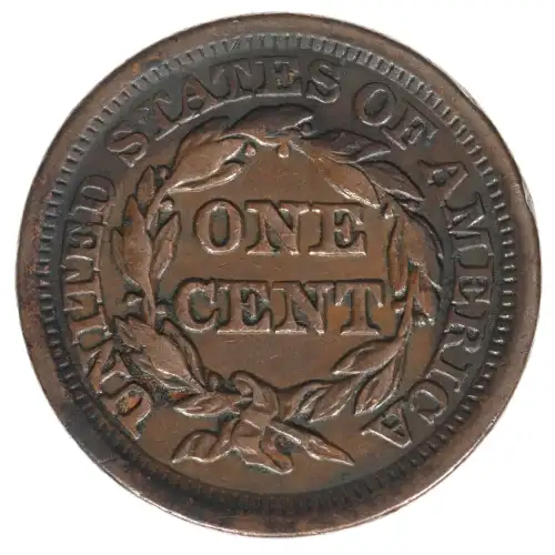 Large Cents - Braided Hair Cent (1839-1857) (2)