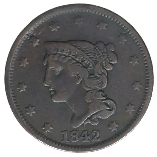 Large Cents - Braided Hair Cent (1839-1857)