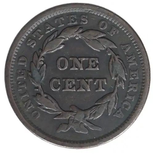 Large Cents - Braided Hair Cent (1839-1857) (2)