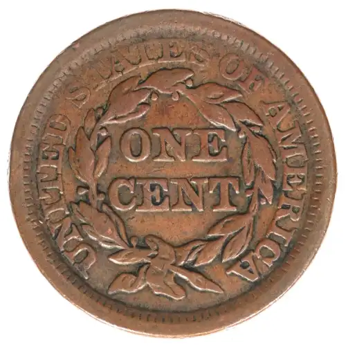 Large Cents - Braided Hair Cent (1839-1857) (2)