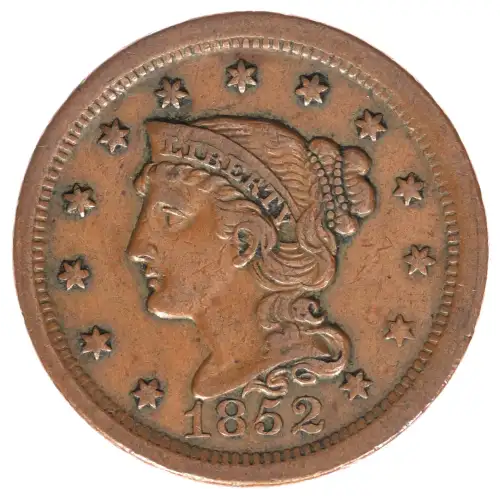 Large Cents - Braided Hair Cent (1839-1857)