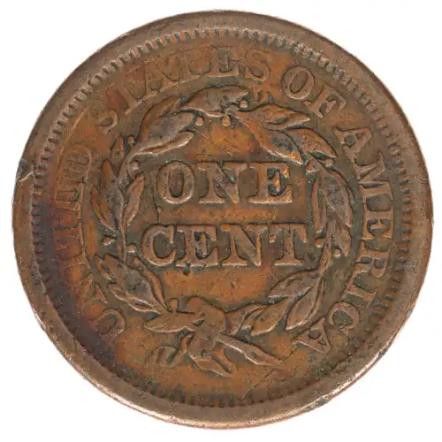 Large Cents - Braided Hair Cent (1839-1857) (2)