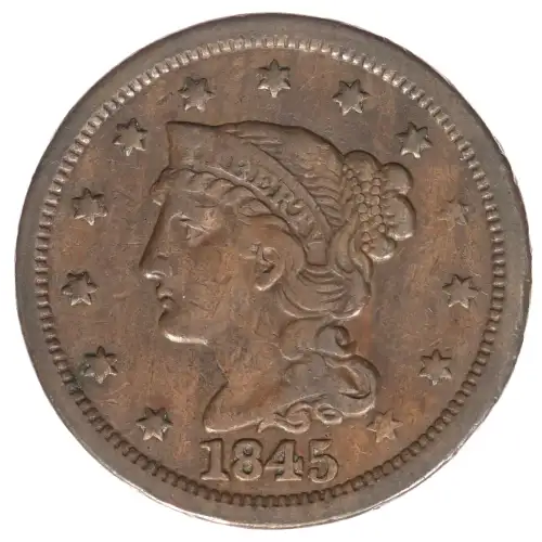 Large Cents - Braided Hair Cent (1839-1857) (2)