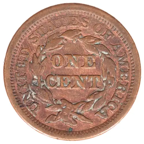 Large Cents - Braided Hair Cent (1839-1857)