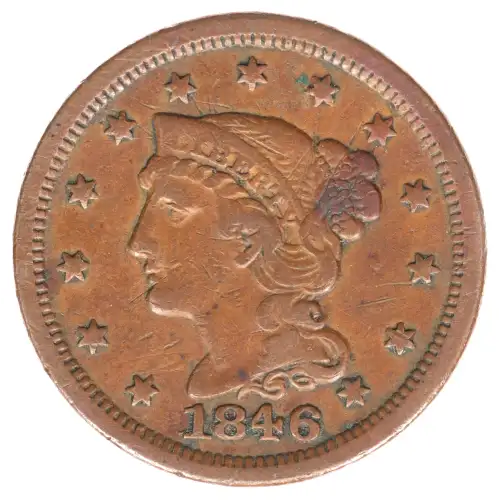 Large Cents - Braided Hair Cent (1839-1857)
