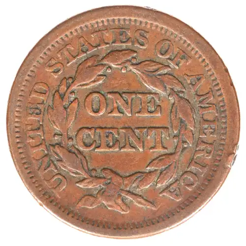 Large Cents - Braided Hair Cent (1839-1857) (2)