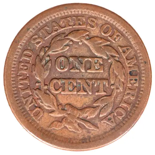 Large Cents - Braided Hair Cent (1839-1857) (2)