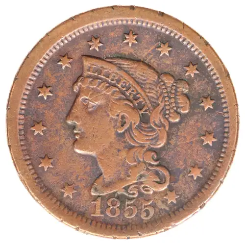 Large Cents - Braided Hair Cent (1839-1857)