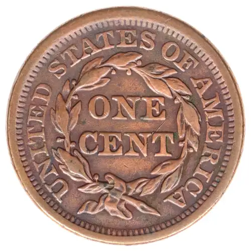 Large Cents - Braided Hair Cent (1839-1857) (2)
