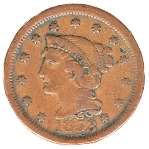 Large Cents - Braided Hair Cent (1839-1857)