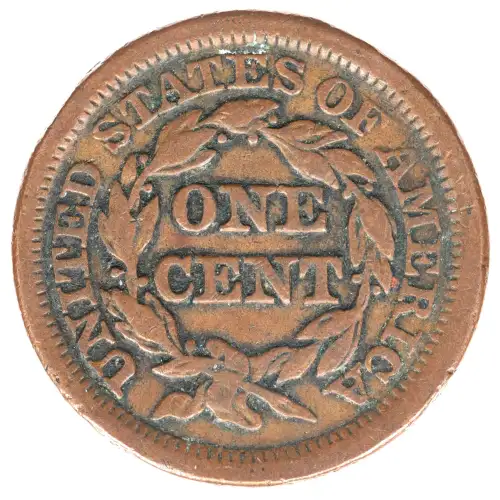 Large Cents - Braided Hair Cent (1839-1857) (2)