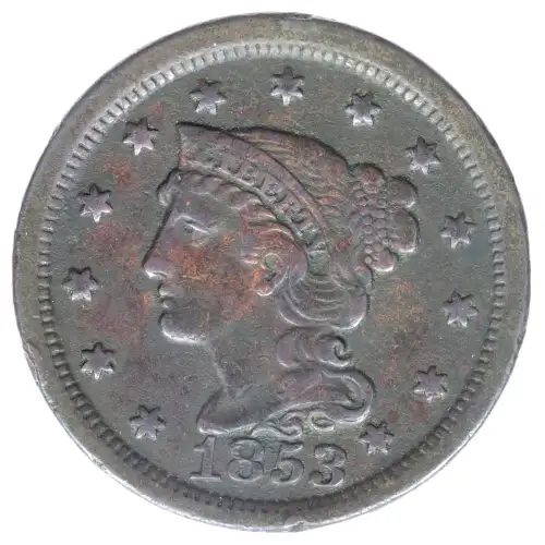 Large Cents - Braided Hair Cent (1839-1857) (2)