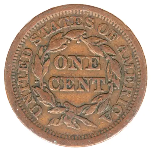 Large Cents - Braided Hair Cent (1839-1857)
