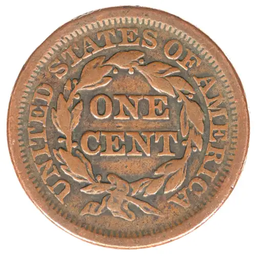 Large Cents - Braided Hair Cent (1839-1857) (2)