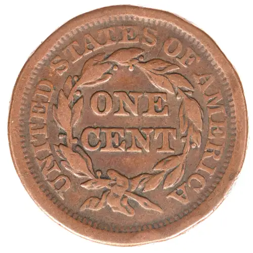 Large Cents - Braided Hair Cent (1839-1857) (2)