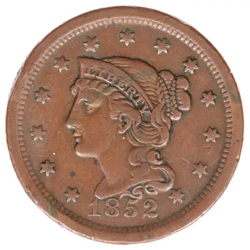 Large Cents - Braided Hair Cent (1839-1857)