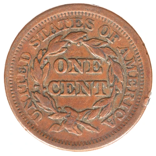 Large Cents - Braided Hair Cent (1839-1857) (2)