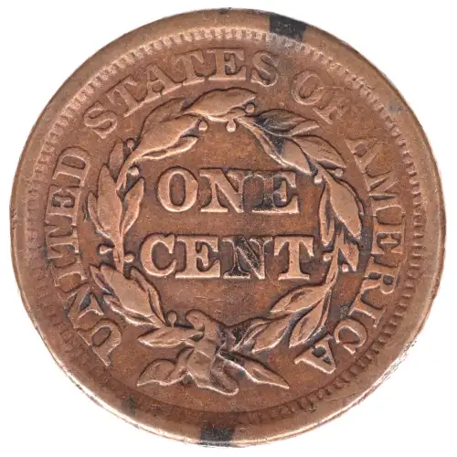 Large Cents - Braided Hair Cent (1839-1857) (2)