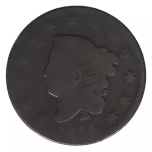 Large Cents-Coronet Head 1816-1839