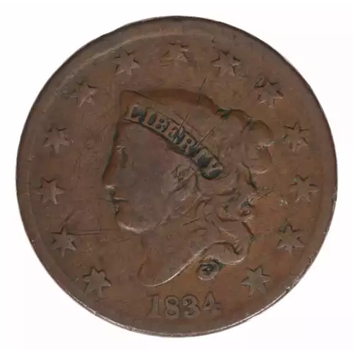 Large Cents-Coronet Head 1816-1839