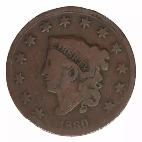 Large Cents-Coronet Head 1816-1839