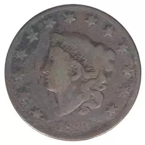 Large Cents-Coronet Head 1816-1839