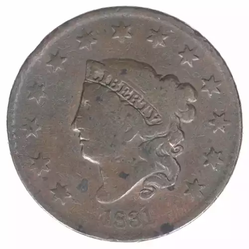 Large Cents-Coronet Head 1816-1839