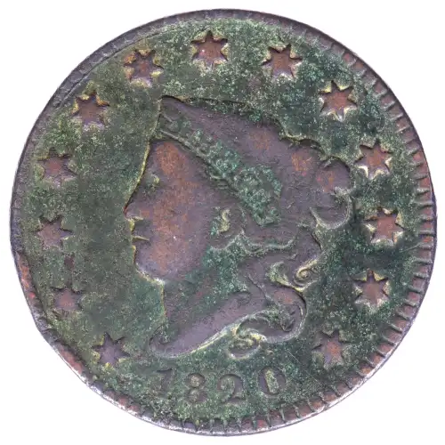 Large Cents-Coronet Head 1816-1839