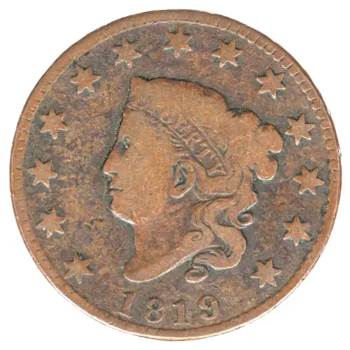 Large Cents-Coronet Head 1816-1839