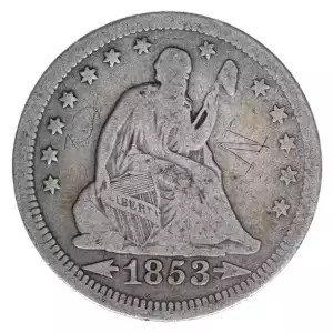 Liberty Seated Quarter Dollar