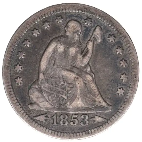 Liberty Seated Quarter Dollar