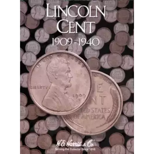 Lincoln Cent Folder No. 1 (1909-1940)