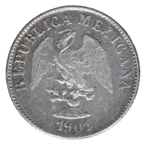 MEXICO Silver 10 CENTAVOS