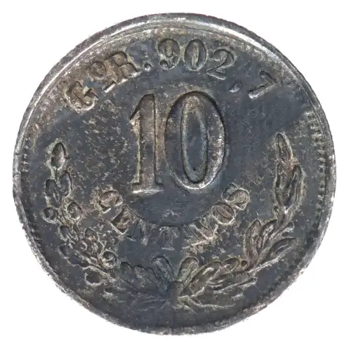 Mexico Silver 10 CENTAVOS (2)