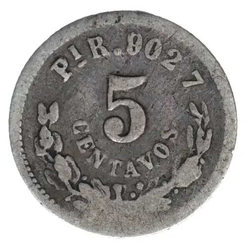 Mexico Silver 5 CENTAVOS (2)