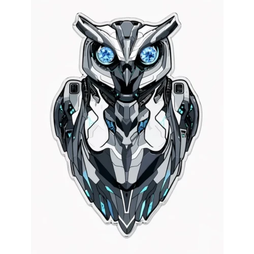 Modern Wisdom AI Owl 1 oz Copper Medal