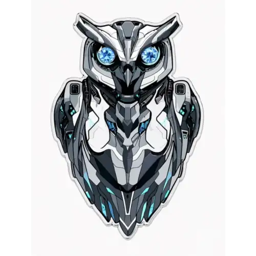 Modern Wisdom AI Owl 1 oz Copper Medal