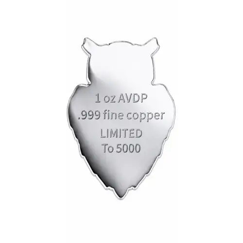 Modern Wisdom AI Owl 1 oz Copper Medal (2)