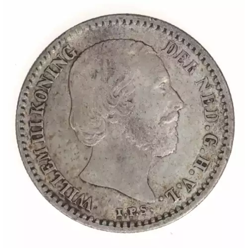 NETHERLANDS Silver 10 CENTS