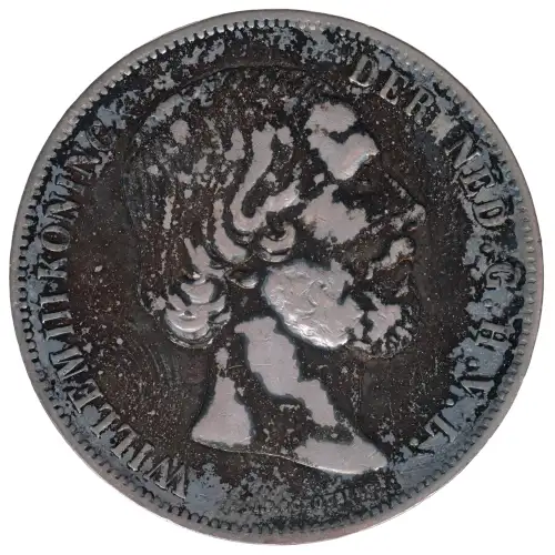 NETHERLANDS Silver 2-1/2 GULDEN (2)