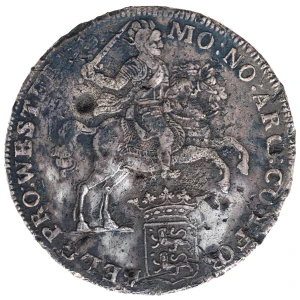 NETHERLANDS Silver DUCATON (Silver Rider)