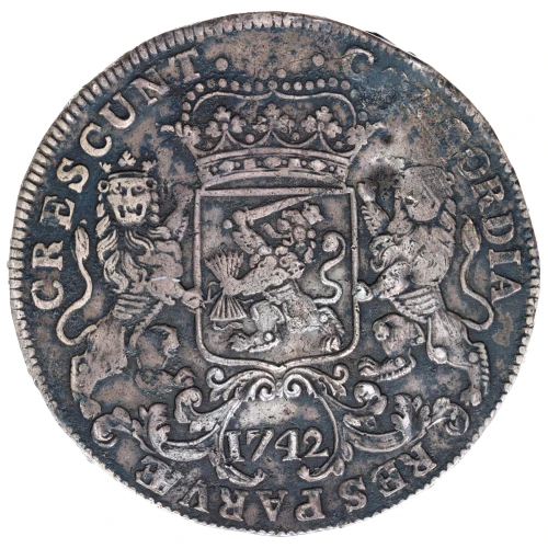 NETHERLANDS Silver DUCATON (Silver Rider) (2)
