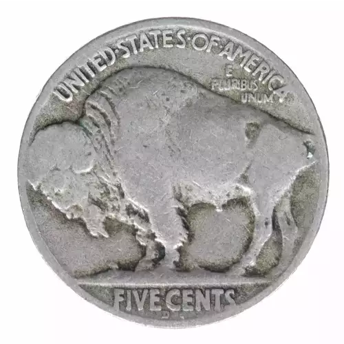 Nickel Five Cent Pieces-Indian Head or Buffalo (2)